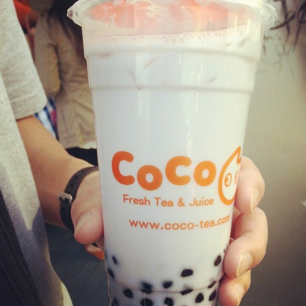 photo taken at coco fresh tea & juice by monica on 4/25/2013