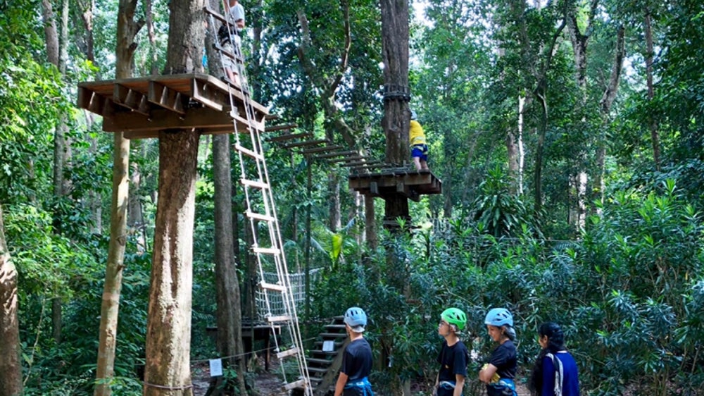 Tree Top Challenge | Club Med Cherating Beach