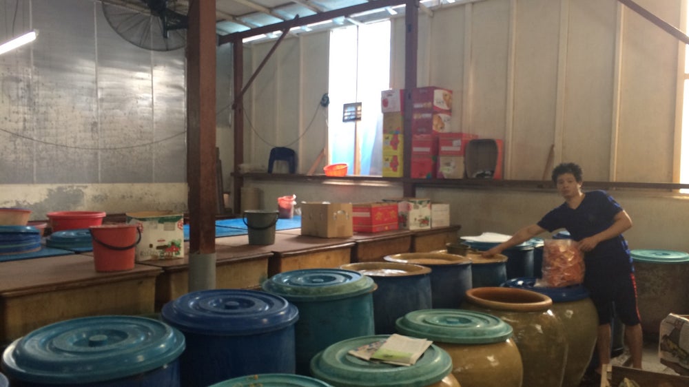 Kilang Jeruk Seng Huat, Relau