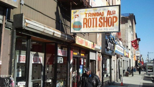 Ali's T & T Roti - 1267 Fulton St, Brooklyn