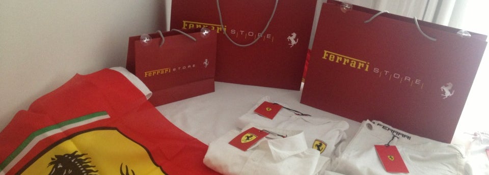 Магазин одежды ferrari