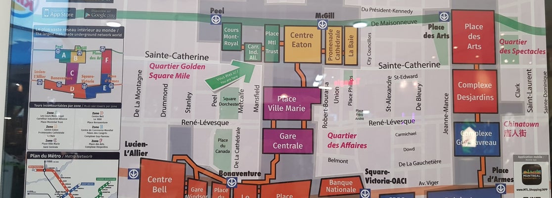 Le Centre Eaton de Montreal - Shopping Center em Montréal