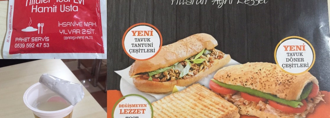 Meşhur Nilüfer Tost Evi Hamit Usta