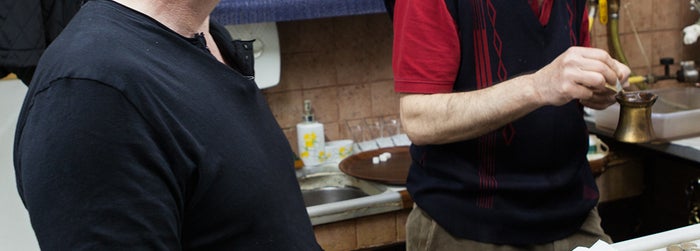 Mandabatmaz Asmalı Mescit�te Kahve Dükkanı