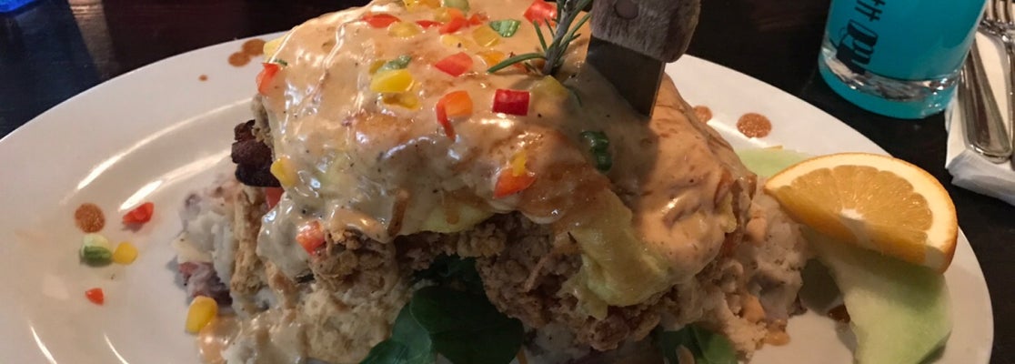 this place is amazing! sagechicken benedict was so good!