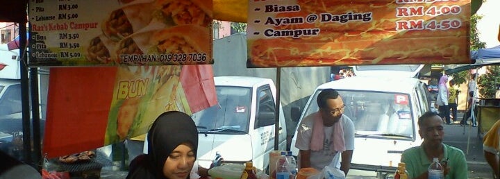 pasar malam di bangi