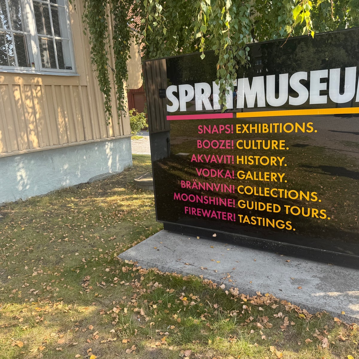 Spritmuseum: Eintrittskarte – Bild 1