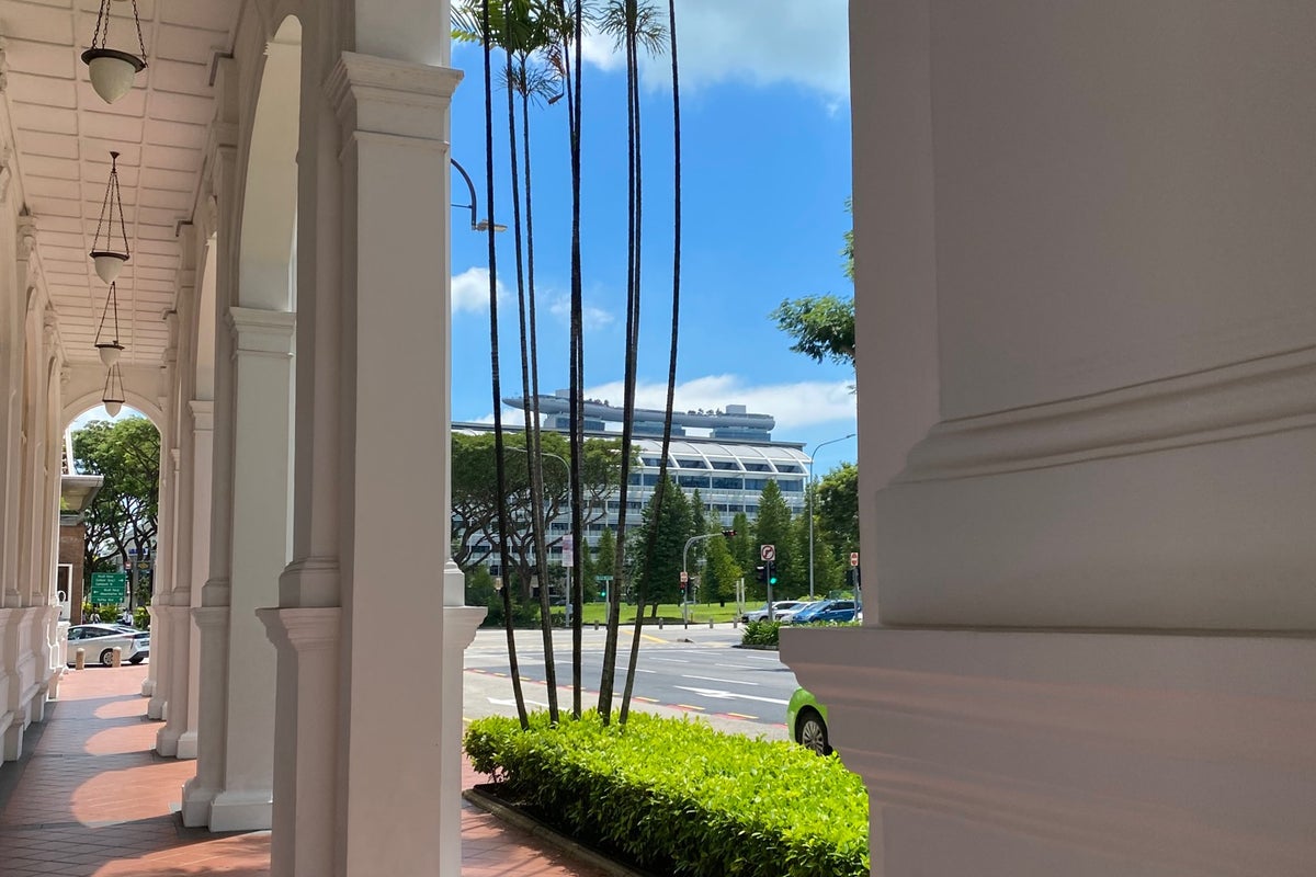 Bus Stop 02049 (Raffles Hotel) Bras Basah Rd., Singapore