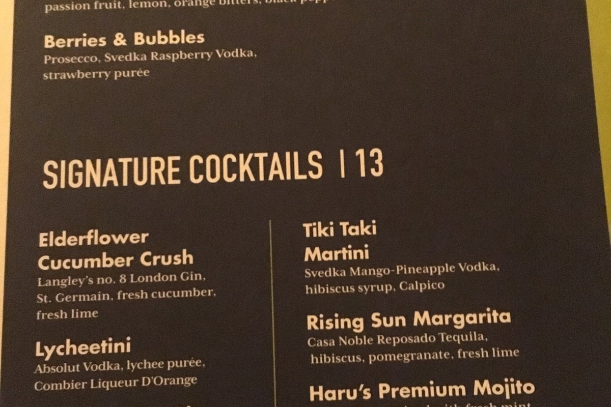 Haru 220 Park Ave S, New York