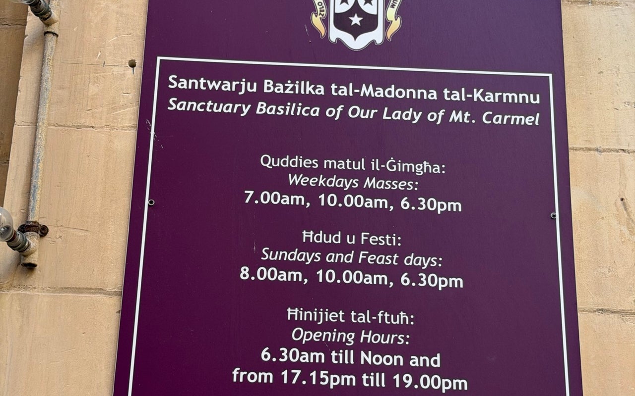 Basilica of Our Lady of Mount Carmel (Bażilika Santwarju tal-Madonna tal-Karmnu)