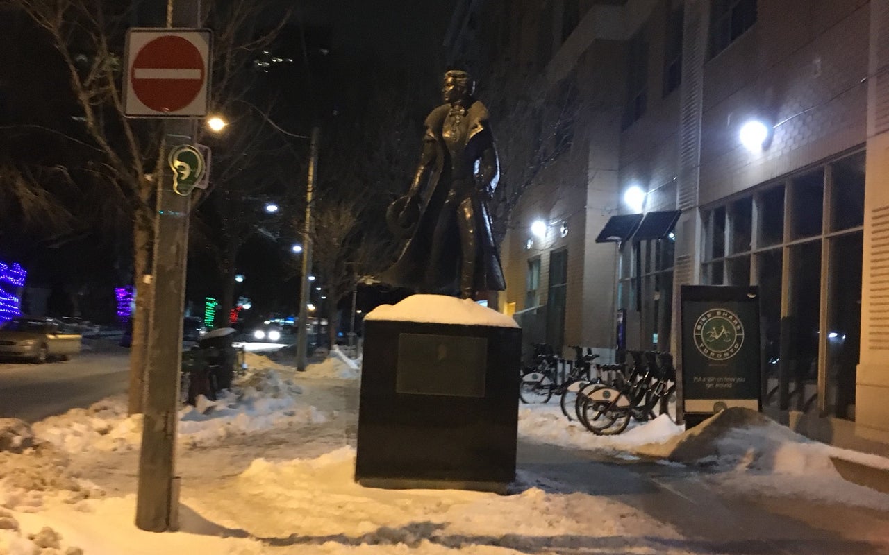 Alexander Wood Statue
