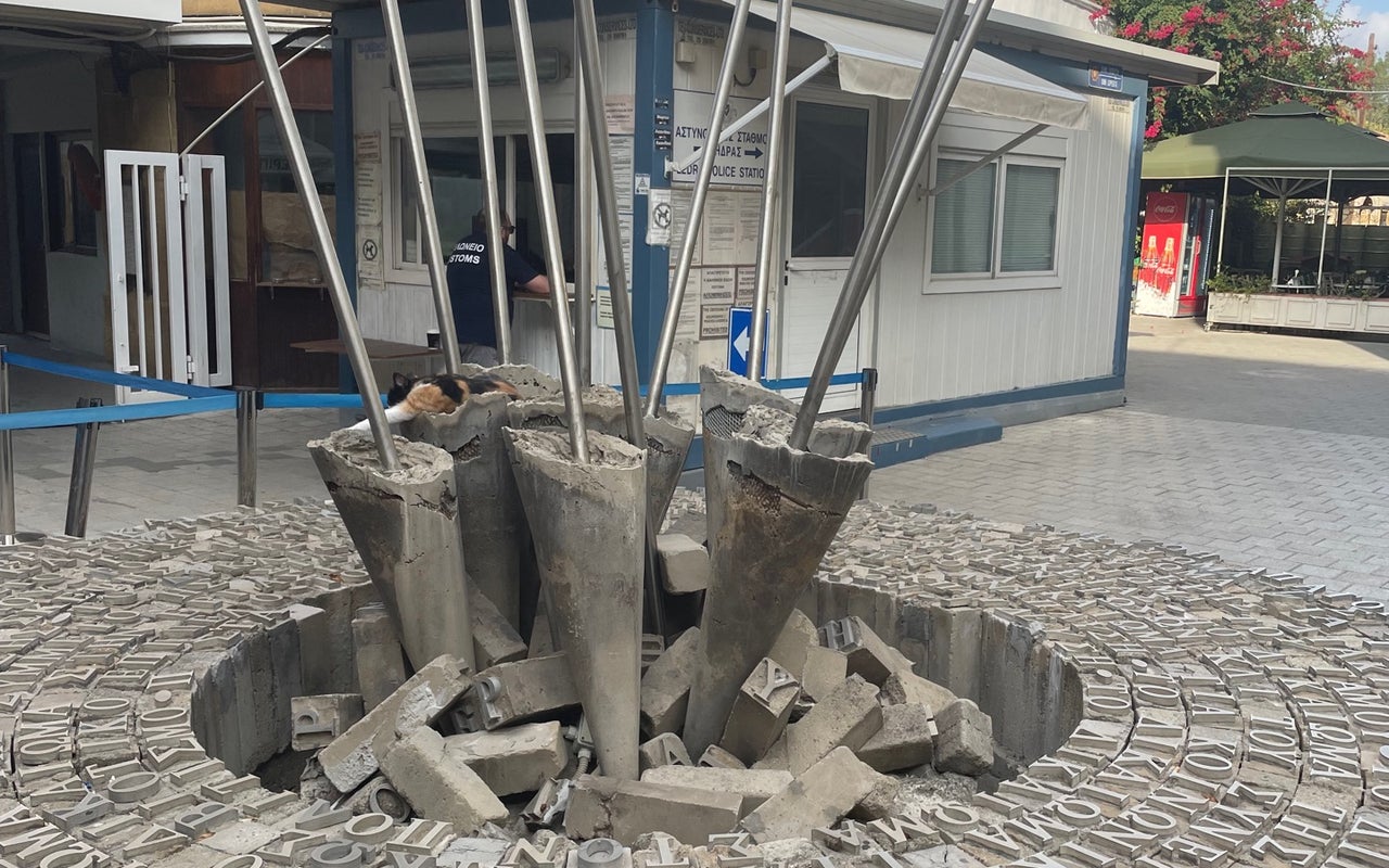 Ledra Street UN Buffer Zone