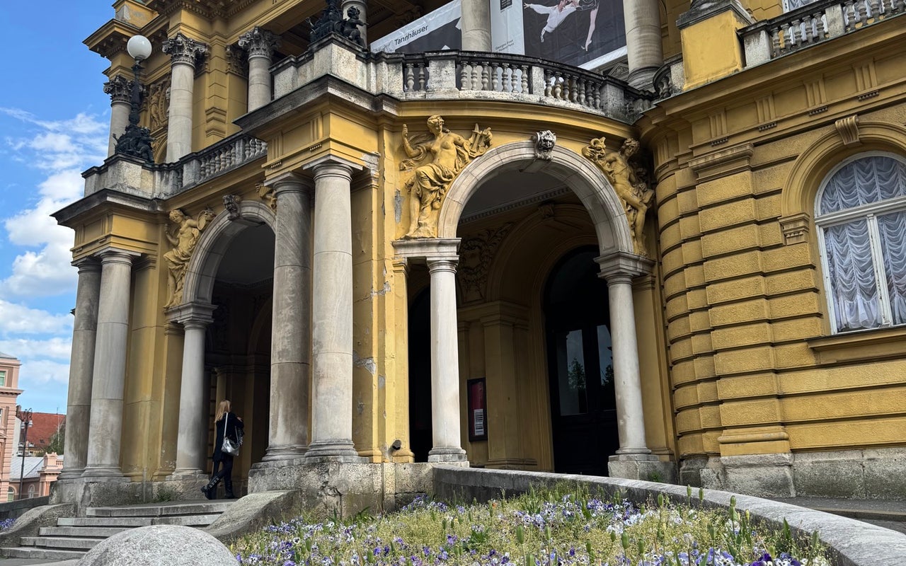 Croatian National Theatre In Zagreb