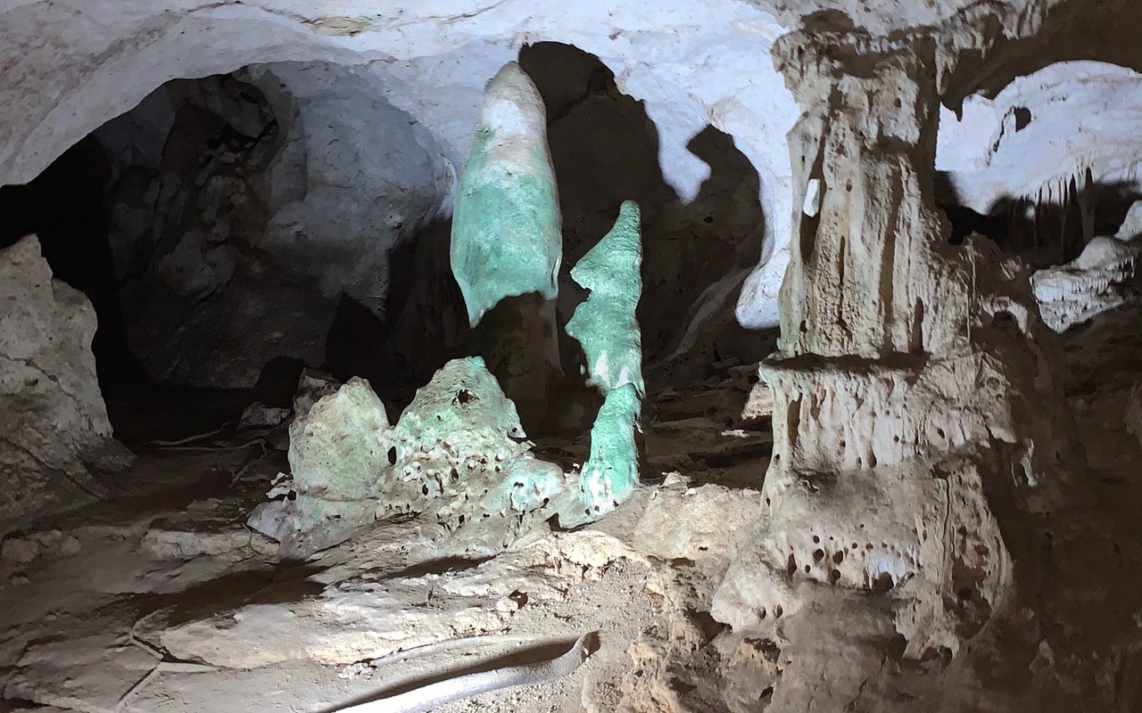 Green Grotto Caves