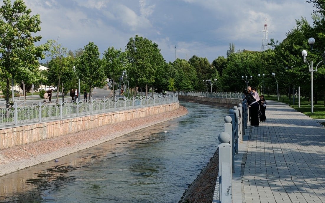 Siyab River Embankment