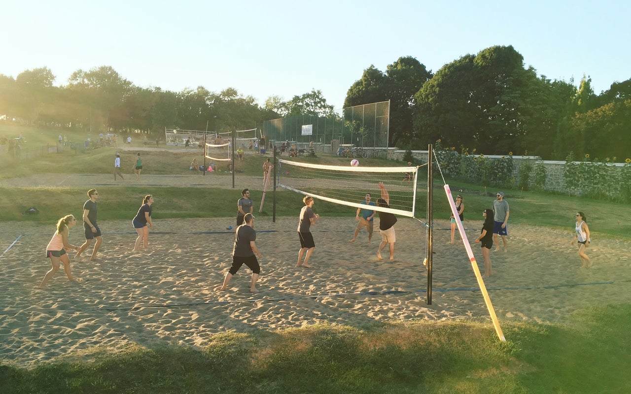 Volley-ball Parc Jeanne-Mance