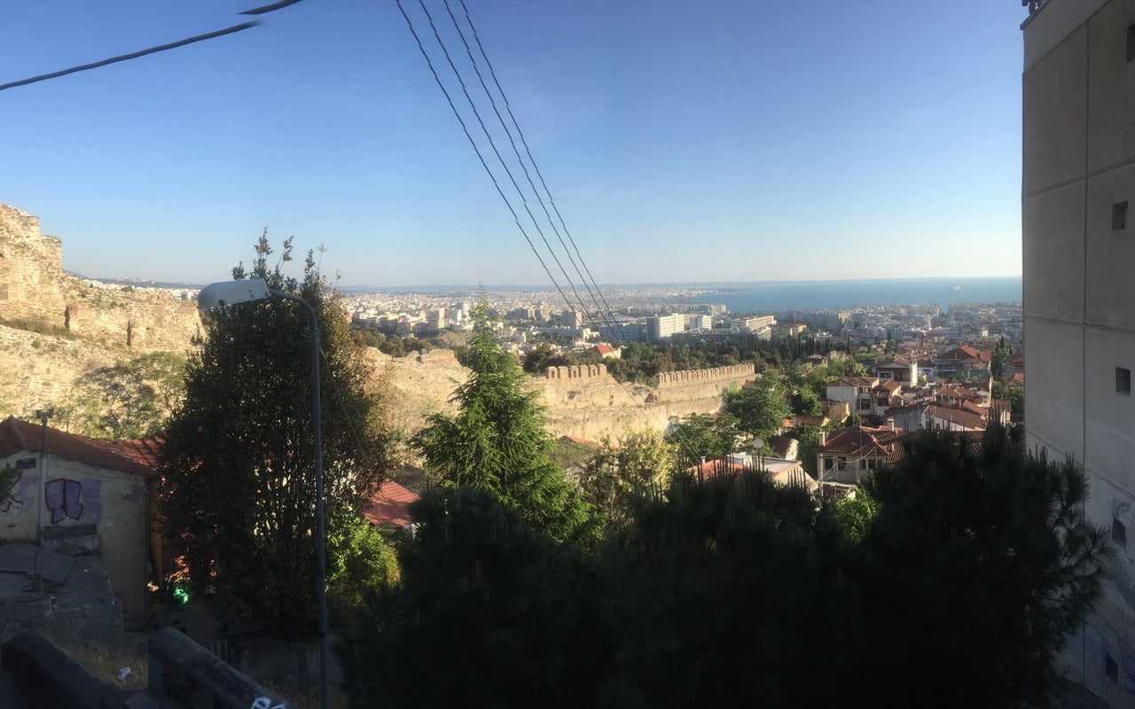 walls of thessaloniki