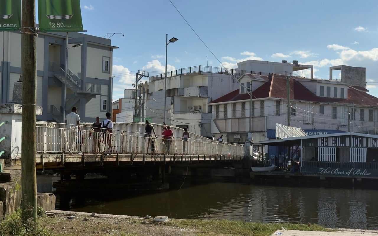 Belize City Swing Bridge