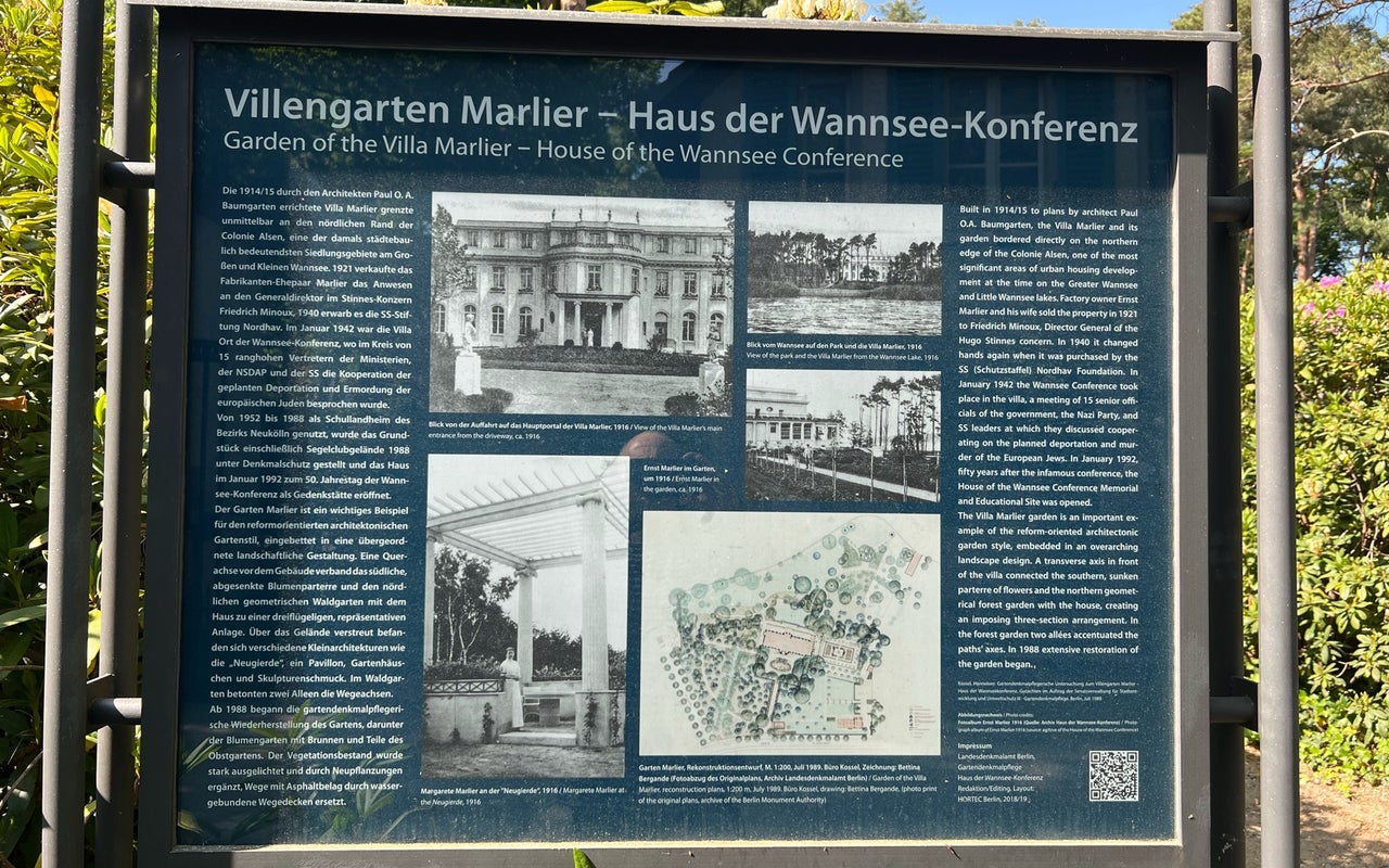 House of the Wannsee Conference (Haus der Wannsee-Konferenz)
