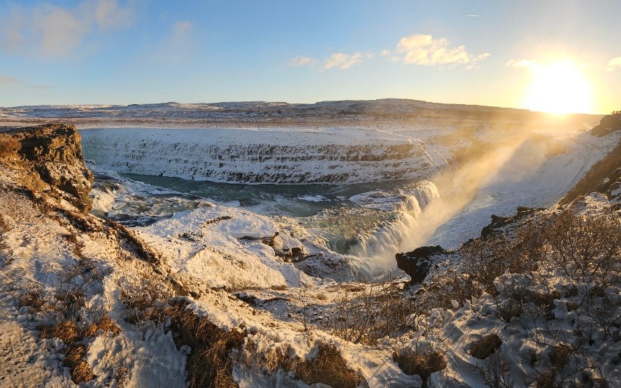Gullfoss Canyon