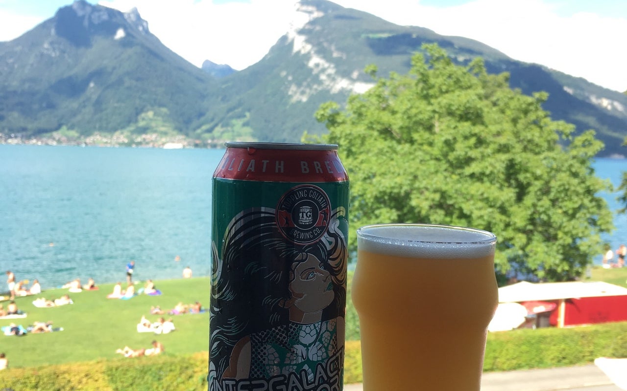 Faulensee Beach