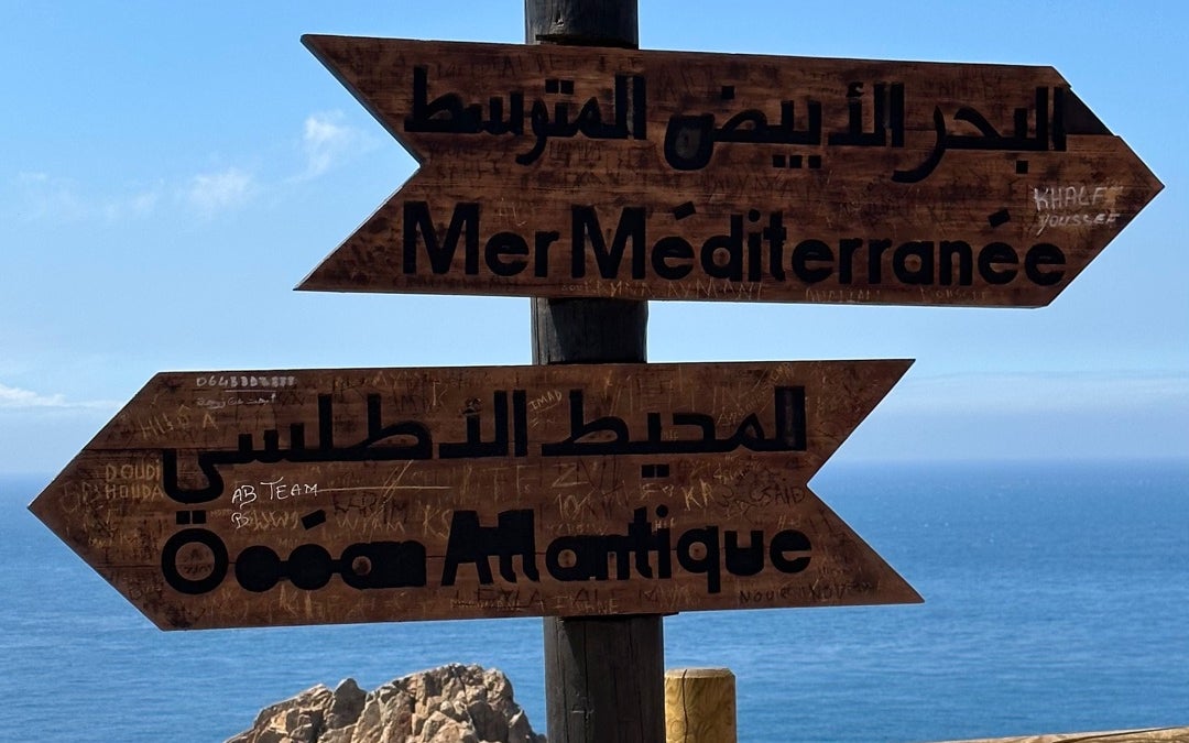 Sign Of Atlantic And Mediterranean