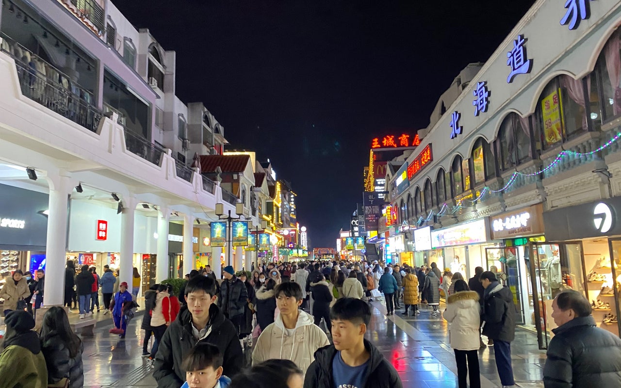 Guilin walking street (正阳步行街)