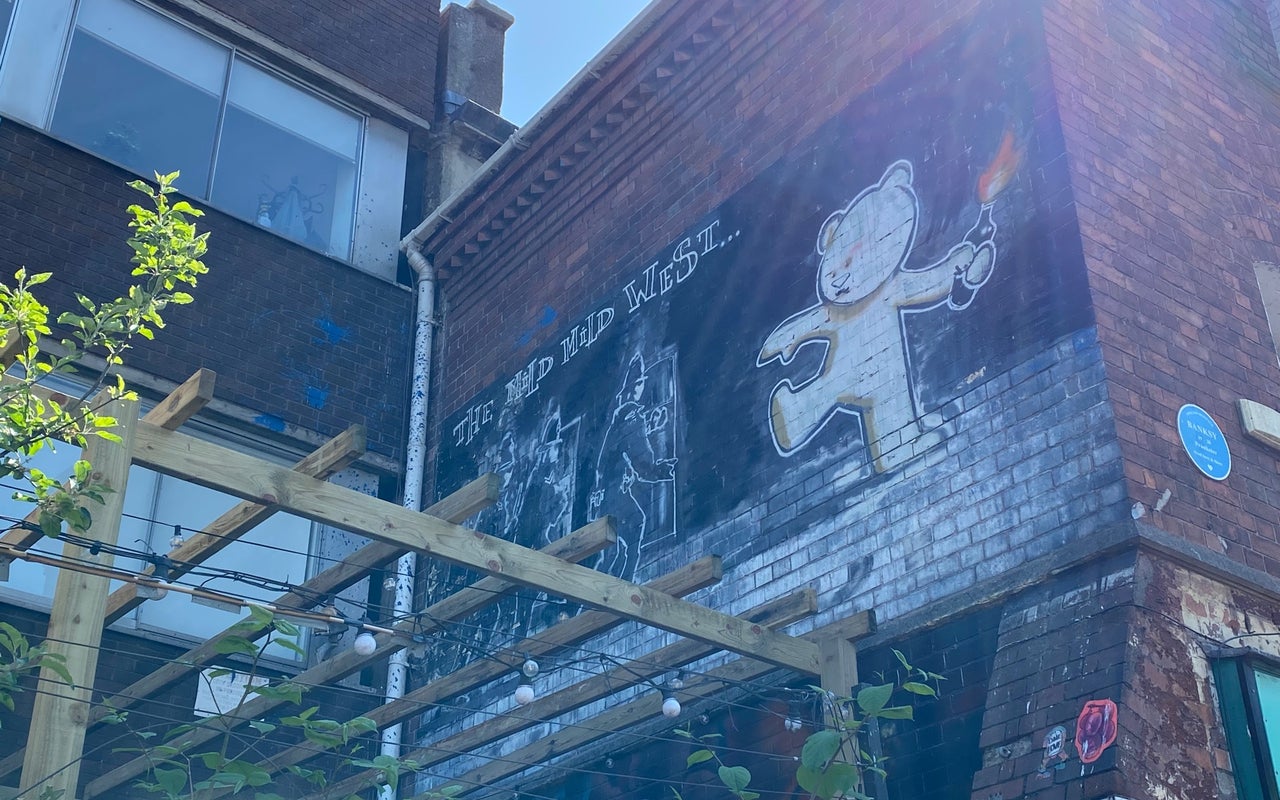 Banksy's 'Mild Mild West'