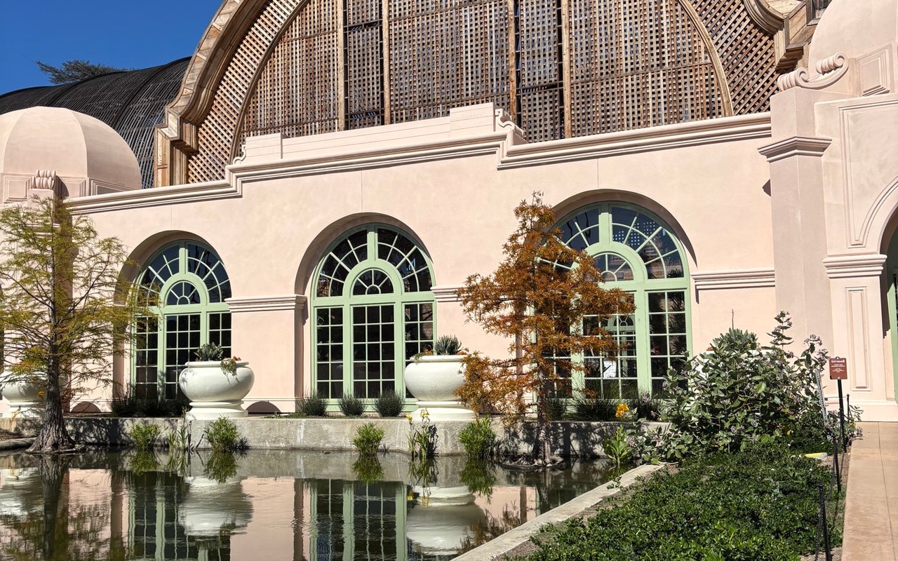 Botanical Building & Lily Pond