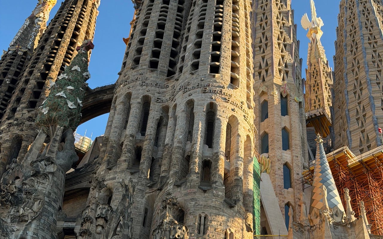 The Basilica of the Sagrada Familia (Temple Expiatori de la Sagrada Família)