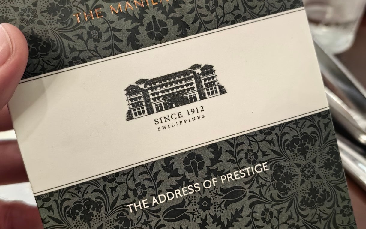 The Manila Hotel (Manila Hotel)