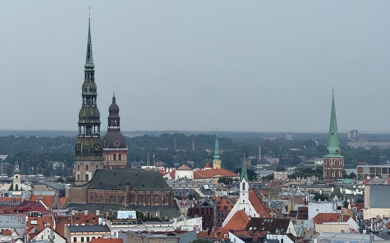 Panorāma Rīga (Latvijas Zinātņu Akadēmijas 17. stāvs)