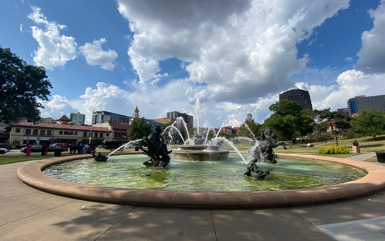 JC Nichols Memorial Fountain