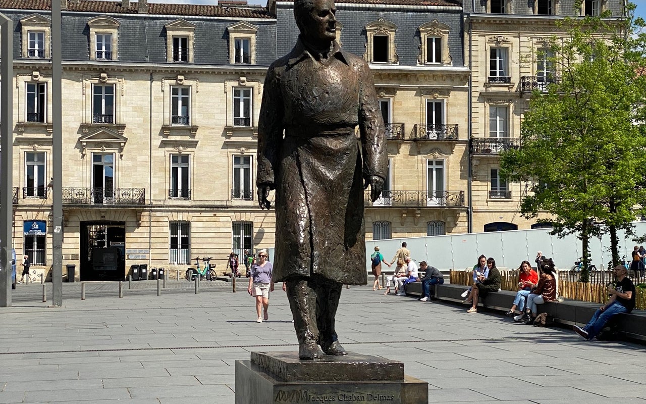 Statue de Jacques Chaban Delmas