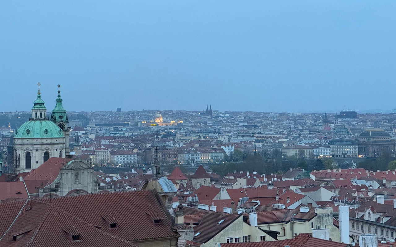 Prague Castle View Point (Vyhlídka na Hradčanském náměstí)