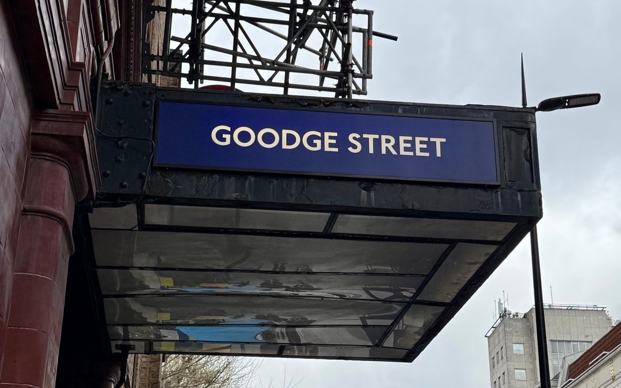 Goodge Street London Underground Station