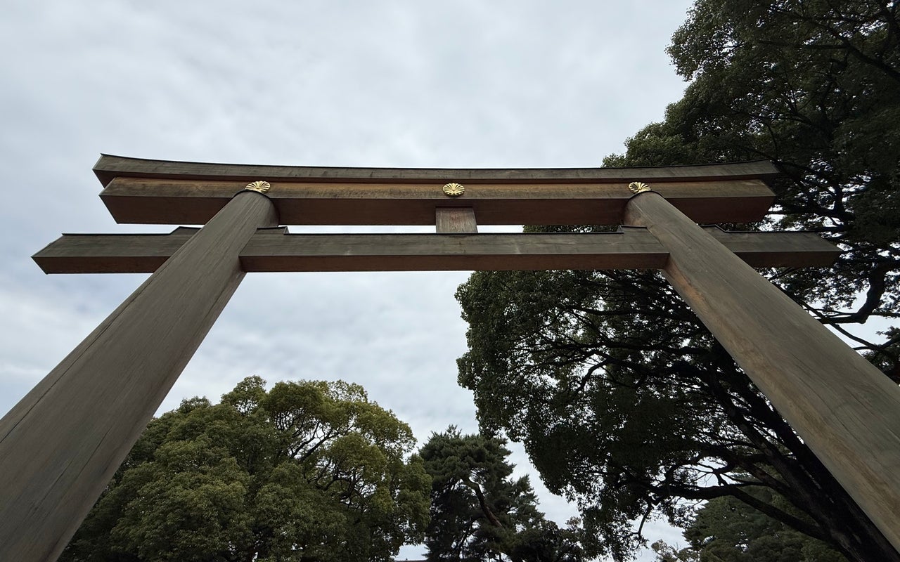 Honden (Main Shrine) (明治神宮 本殿)