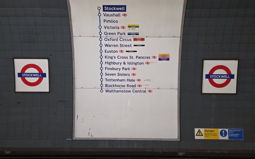 Stockwell London Underground Station