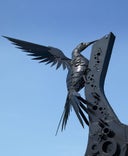 Woodpecker Statue