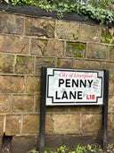 Penny Lane Beatles Road Sign