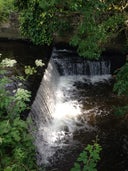 Waterfall at Bollington Recreation Grounds