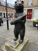 Wojtek the Soldier Bear Statue