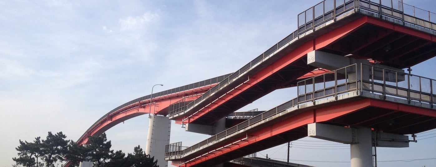中の島大橋 Bridge In 木更津市