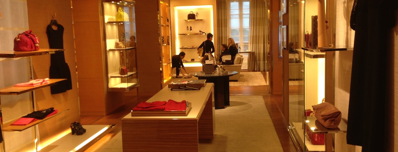 Louis Vuitton Store In Milan