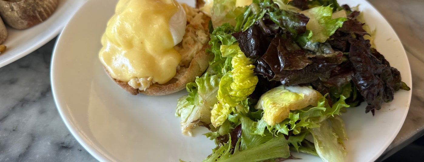 Seattle staple: eggs Benedict at Lola.