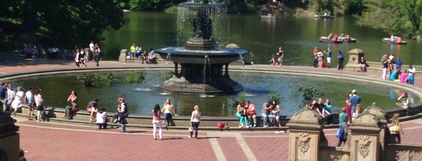 Nothing like a crisp autumn day at Bethesda Fountain