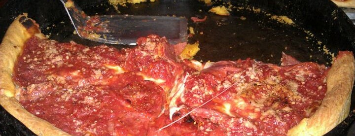 Man V Food Chicago Deep Dish Pizza