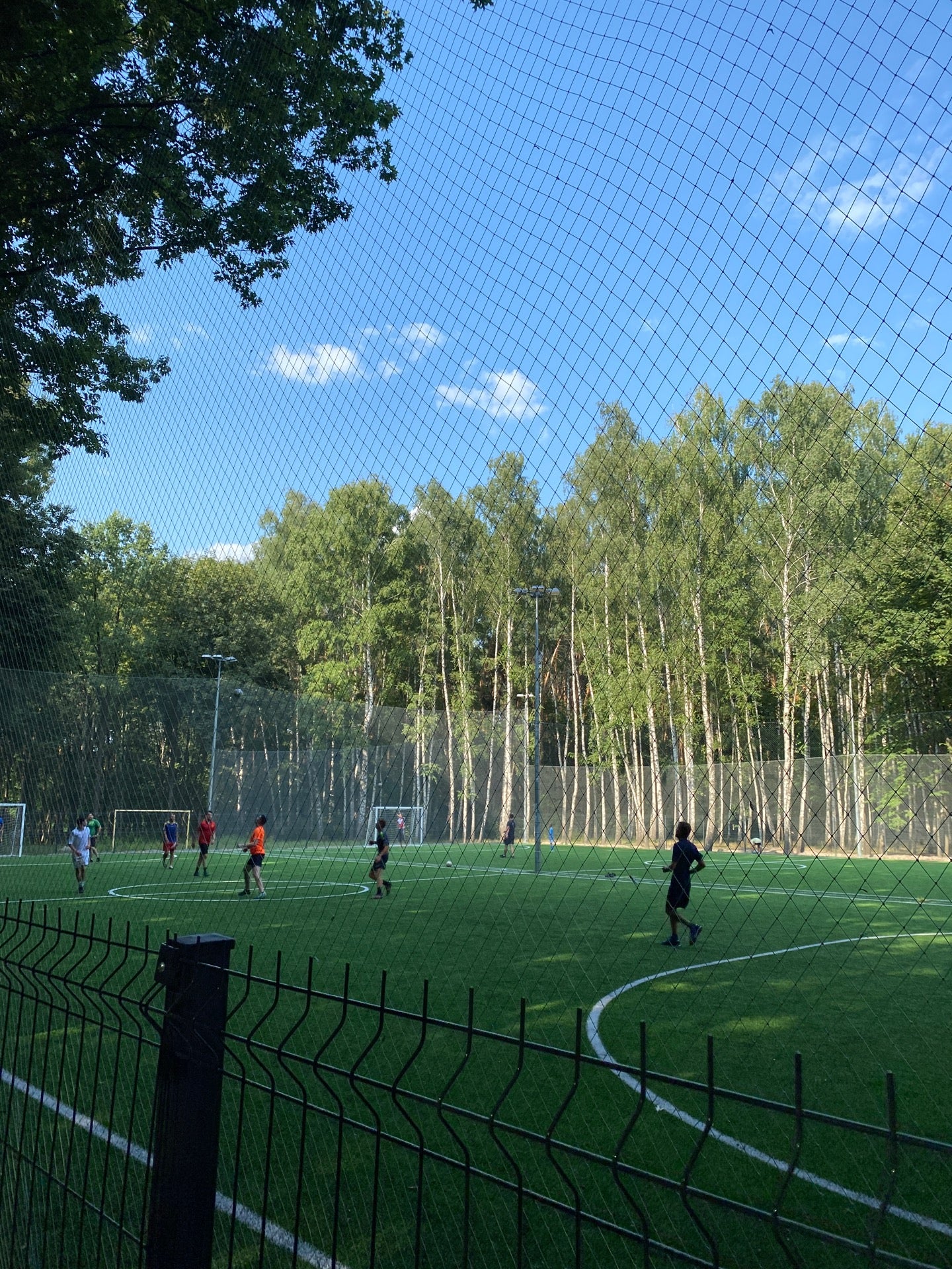 Футбольне поле в парку Совки