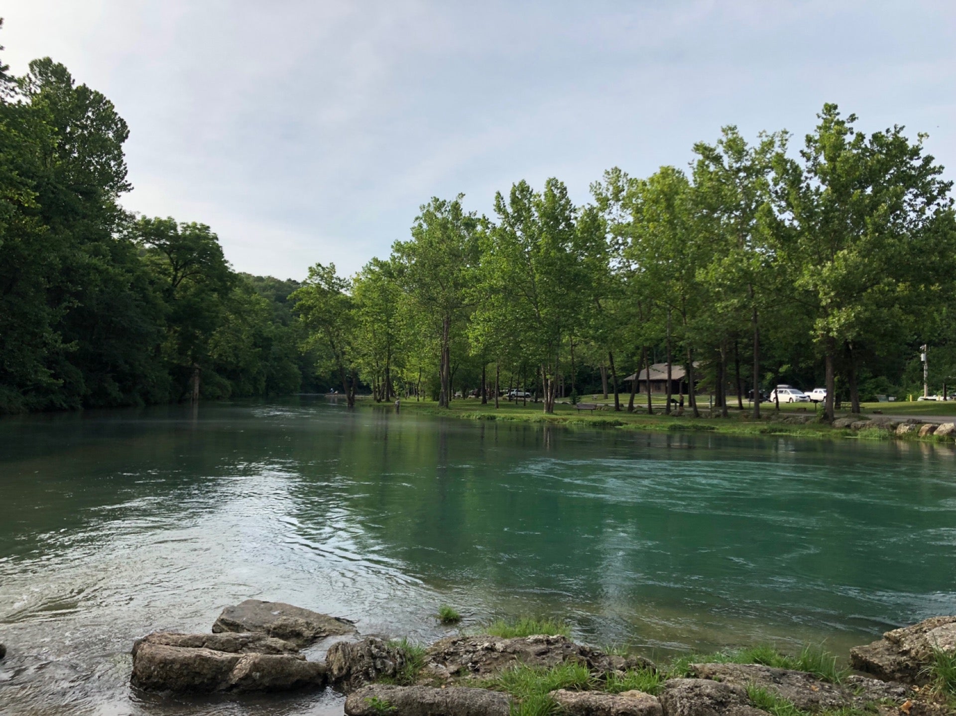 Spring State Park, Campground at Laclede