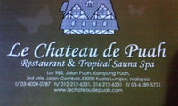 Le Chateau de Puah Restaurant & Tropical Sauna Spa
